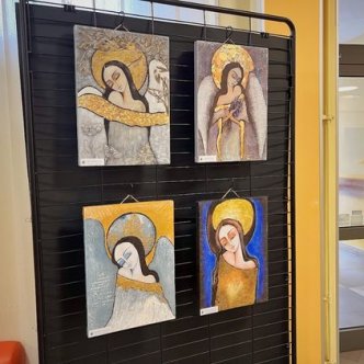 Anielskie wyciszenie-prace KDP "Kreatywni"